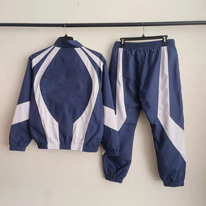 Nouvelle veste zippée coupe-vent en nylon léger pour hommes ensembles de survêtement de jogging de sport de printemps Softshell - Product Image 3