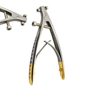 Pinza telescópica ortopédica de acero para extracción de coronas y puentes, instrumento dental de alta calidad, fuente de alimentación manual, acero inoxidable - Product Image 1