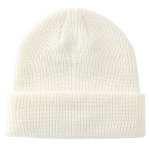 Gorro de Punto Unisex de Moda para Invierno, Cálido, 100% Algodón, Suave, con Puño, Etiqueta Tejida, Logotipo Personalizado - Product Image 1