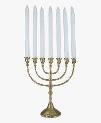 menorahs tin Stylish Brass Menorah <b>Candle</b> Holder Jewish Hanukkah Lamp Decorative <b>Candle</b> Stand Elegant Home Accent - Product Image 2