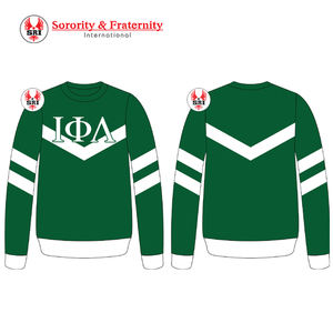 Iota Phi Lambda Sorority bordado mujer algodón polar sudadera Sorority bordado señoras personalizado algodón polar cuello redondo - Product Image 5