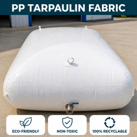 Rouleau de bâche en tissu imperméable non toxique pour réservoirs d'eau et bassins