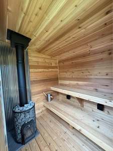 7x10 Holzbeheizte Sauna + KOSTENLOSER VERSAND - Product Image 5