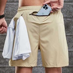 Pantalones cortos de jogging personalizables para hombres para compradores a granel, de alta calidad, diseño elegante, precios de fábrica y opciones de MOQ bajo. - Product Image 1