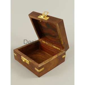 Telescopio antiguo Lupa Brújula Latón Artículos náuticos Caja de regalo Logotipo personalizado Telescopio de metal Lupa Brújula Exportación - Product Image 3