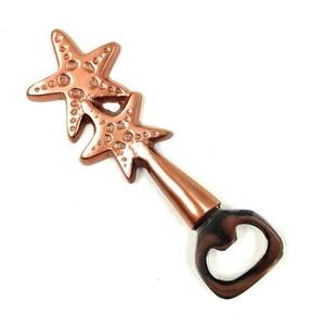 Abridor de Botellas de Aluminio Plano con Forma de Estrella Martillada de Estilo Clásico, Utensilio de Barra de Metal para el Hogar, Hotel, Restaurante, Fiestas - Product Image 4