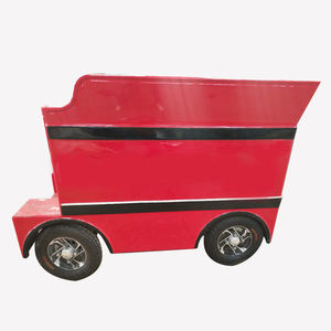 Parque magnético popular, paseos en el reclinable, tren eléctrico sin rieles de desviación para niños - Product Image 5