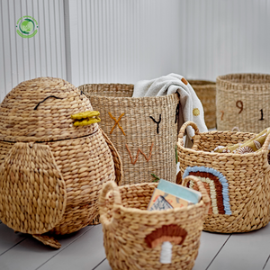 Caja de almacenamiento para habitación de niños, armarios de almacenamiento y cestas hechos de natural, creando un espacio cálido y seguro. - Product Image 5