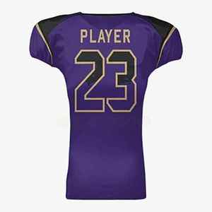 Maillot de football américain à vendre en gros, design personnalisé, matière polyester, antibactérien, maillot de football américain - Product Image 2