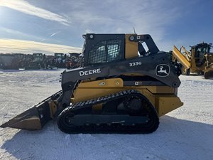 Used Johnn Deeree 333G Heavy Duty Compact <b>Track</b> Skid Steer Loader with High Load Capacity Motor <b>Pump</b> & Engine 4-Year Warranty - Product Image 2
