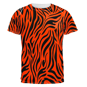 T-shirts à col en O pour hommes en coton et fibre de bambou du Pakistan Impression par sublimation Style personnalisé Manches courtes Longueur de coupe - Product Image 3