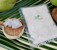 Premium Biologische Vietnamese Nata De Coco Rauwe Kokosolie DK BIO 15mm Kosher Halal ISO 22000 Gecertificeerd Dessert Dranken Bulk