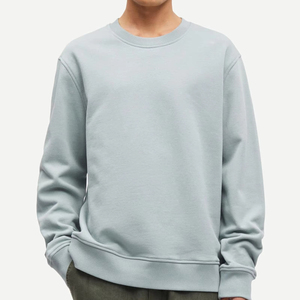 Sudadera Esencial para Hombre con Puños Elásticos, Ropa de Invierno Duradera, Cuello Redondo, Corte Holgado, Tejido Suave y Cálido, Ajuste Moderno - Product Image 1