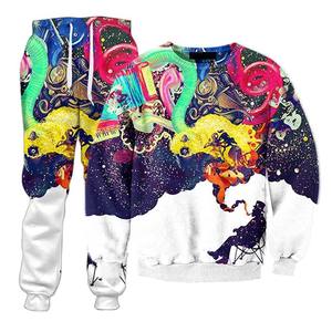Premium unisexe sport pull survêtements nouveau Design pleine Sublimation respirant polaire imprimé Techniques hommes femmes automne - Product Image 5