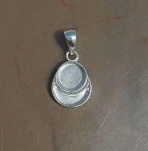 2025 colgante de sol y luna de Plata de Ley 925 de alta calidad con bisel de 7,5mm en blanco para regalo de joyería conmemorativa de recuerdo para ella - Product Image 5