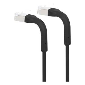 Cable de Datos Intellinet 6A S/FTP FlexiBoot Slim Nero de 0.5m con ICOC F6A BD 005B 0985319 Negro Ethernet Cavi - Product Image 2