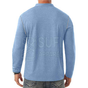 Camisa Casual Ligera de Manga Larga 100% Algodón Tejido Transpirable para Trabajo Diario en la Oficina, Eventos Casuales, Secado Rápido y Ecológica - Product Image 4