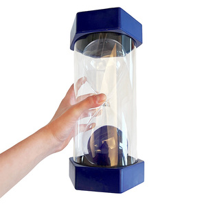 Hiện đại 30 cm Jumbo hình lục giác nhựa và thủy tinh lớn đồng hồ cát hẹn giờ cho trở lại trường học - Product Image 1