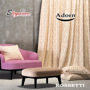 Designer Jacquard Woven Poly Cotton Satin Finish <b>Curtain</b> Fabric with Elegant Slub Texture for Home Decor - Product Image 1