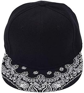 2025 Sporty Waterproof Baseball <b>Cap</b> for <b>Men</b> Women 5-Panel Velour <b>Flat</b> Brim with Dot Fruit Pattern Dobby Style for Spring Summer - Product Image 1
