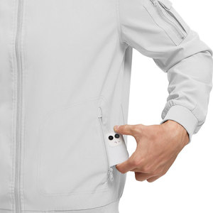 Veste bomber coupe-vent légère, respirante et imperméable pour homme, style streetwear hiver, grandes tailles - Product Image 6