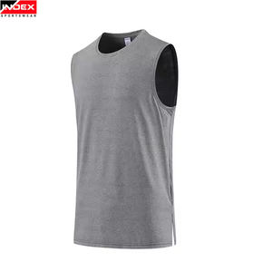 Private Label Breathable Sleeveless <b>Men's</b> Workout <b>Singlets</b> Tank Tops Gym Fitness Wear Clothing <b>Man's</b> Tank Tops - Product Image 1