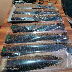 Extensiones de pelo de moda de alta calidad de trama de pelo Remy indio natural 100% rizado marrón claro elegante directo del proveedor - Product Image 2