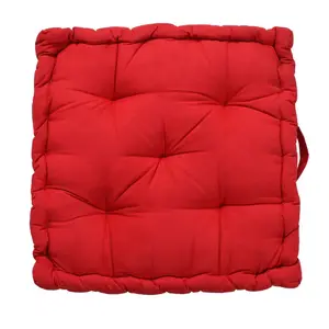 Trendy Design Chair Cushion Memory Foam Pads Solid Color Super Soft Thick Cotton Floor Seat Pillow Indoor Outdoor Use