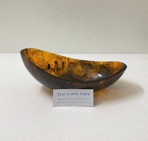 Precio personalizado de alta calidad, mejor venta, producto de resina, vajilla para servir, tazón de sopa, frutero decorado, cuencos de decoración de boda - Product Image 6