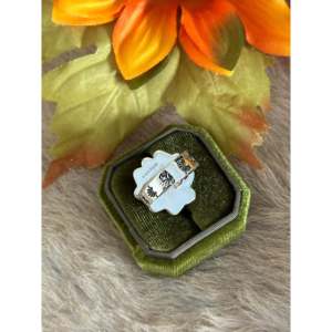 Southwest Handmade Turquoise & Spiny Oyster Sterling <b>Silver</b> <b>Adjustable</b> Heart Statement <b>Ring</b> - Product Image 5