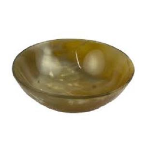 Bols de service moyens en corne fabriqués à la main Bol de vaisselle en corne attrayant Viking Norse Reconstitution médiévale Festin Vache Ustensiles de cuisine - Product Image 1