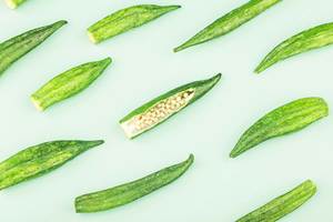 POSES D'OKRA SÉCHÉES DE QUALITÉ SUPÉRIEURE/CATÉGORIE DÉSHYDRATÉE DE HAUTE QUALITÉ/PRÊT POUR L'EXPORTATION - Product Image 4