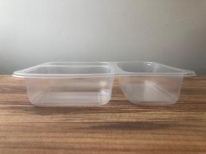 ที่มีคุณภาพสูงขายร้อนที่แข็งแกร่งทิ้ง3แบ่งฟิล์ม-Coverable PP กล่องบรรจุภัณฑ์พลาสติกสดและแช่แข็งอาหารปิดผนึกถาด - Product Image 2