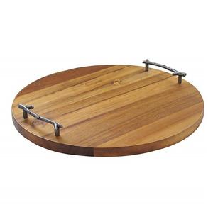 Plateau en bois de luxe pour servir du café, des fruits et de l'eau Plateau en bois fabriqué à la main Plateau de service en bois à prix d'usine direct - Product Image 6