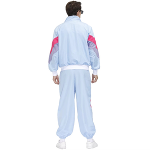 ชุดเซ็ตแทรคสูทลำลองผู้ชายแบบใหม่ สไตล์ฮิปฮอปสำหรับฤดูหนาว ทรงหลวม 2 ชิ้น ชุดออกกำลังกายแนวสตรีทแวร์ พิมพ์ลายโลโก้ตามสั่ง - Product Image 2