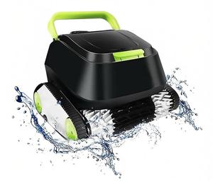 Limpiador de Piscinas Robótico Totalmente Automático, Robot de Limpieza Inalámbrico, Cubierta para Piscina Deportiva, Aspiradora con 90 Minutos de Autonomía y Motores Potentes - Product Image 1