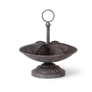 Porte-oeufs en fer robuste avec conception en spirale rotative pour un accès facile aux œufs et un rangement de comptoir élégant - Product Image 4