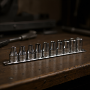 Jeu de douilles Facom 9 pièces 1/2'' 8-16mm avec support métallique - Product Image 3