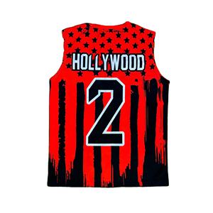 Camiseta de fútbol americano juvenil, equipo clásico de colores, tela de rendimiento, entrenamiento y equipo de fútbol de compresión 7v7 Recreativo - Product Image 2