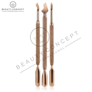 Herramienta Profesional de Precisión para Empujar Cutículas, Instrumento de Acero Inoxidable de Doble Extremo para el Cuidado de las Uñas, para Eliminar Cutículas y Limpiar Uñas - Product Image 3