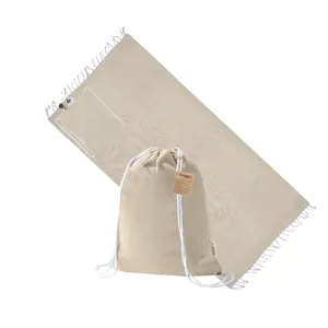 Zaini sportivi Borinex riciclati e sostenibili con coulisse, tipo pareo, per gadget promozionali - Product Image 3