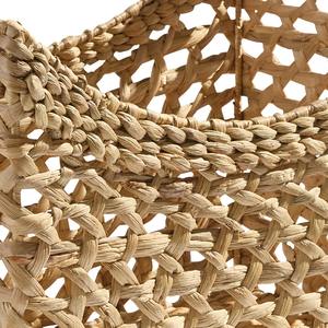 Vietnam Manufacturer Set of 3 Water Hyacinth <b>Laundry</b> <b>Basket</b> with Handles Wholesale Storage <b>Basket</b> Set for Home Living Hotel - Product Image 3