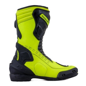 Botas de carreras de motos de cuero genuino para hombre, ropa deportiva protectora de talla grande para primavera, verano, invierno, zapatos para montar en moto - Product Image 2