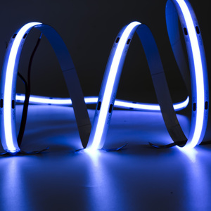 Produci luci uniformi bianche calde ad alta luminosità indirizzabili 384 <span class=keywords><strong>Led</strong></span>/m Dc 12V 24V pannocchia striscia <span class=keywords><strong>Led</strong></span> 8mm Ra90 striscia immacolata - Product Image 5