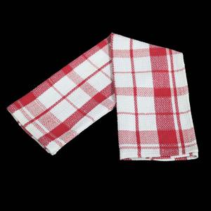 Serviettes de cuisine personnalisées avec logo pour une utilisation en cuisine, très absorbantes, séchage rapide, en coton avec motif à carreaux - Product Image 3