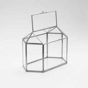 Jarrón de Piso de Vidrio Templado de Primera Calidad con Diseño de Casa Personalizado para Plantas, Decoración del Hogar - Product Image 5