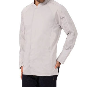 Maillots d'uniformes d'hôtel neufs en mélange de poly/coton durable avec un pantalon de couleur assortie personnalisé, uniforme respirant pour une utilisation en hôtel - Product Image 1