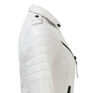 Veste en cuir personnalisable de qualité supérieure pour femmes grande taille hiver à capuche fermeture éclair coton à la mode conception Logo personnalisation - Product Image 5