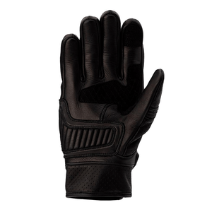 Premium Men's Genuine Leather Gloves Printed Summer Cruiser Motorcycle Auto Racing Wear Custom Team for Winter Use Black Color - Product Image 3
