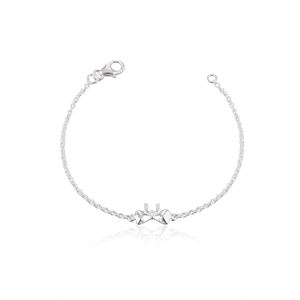 925 Sterling <b>Silver</b> Designer <b>Bracelet</b> for Women Girls Handmade Customized <b>Bracelet</b> <b>Charm</b> Jewelry Link Chain <b>Bracelet</b> - Product Image 1